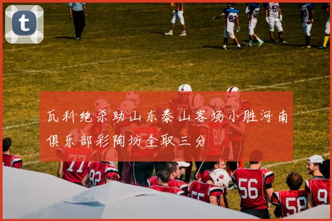 瓦科绝杀助山东泰山客场小胜河南俱乐部彩陶坊全取三分